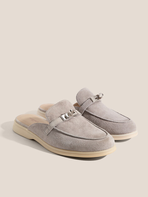 Мюли TENDANCE, Артикул YS-2299A-251, розовато-серый | 4388474. Ракурс 3