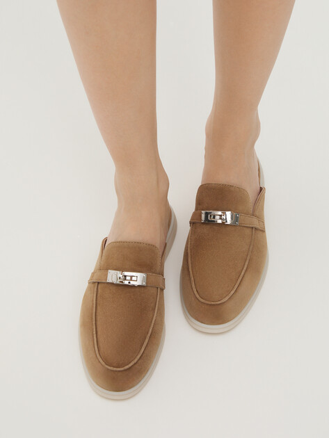 Мюли TENDANCE, Артикул YS-2299A-251, бежево-коричневый | 4388538. Ракурс 2 Мюли TENDANCE, Артикул YS-2299A-251, бежево-коричневый | 4388538. Ракурс 2