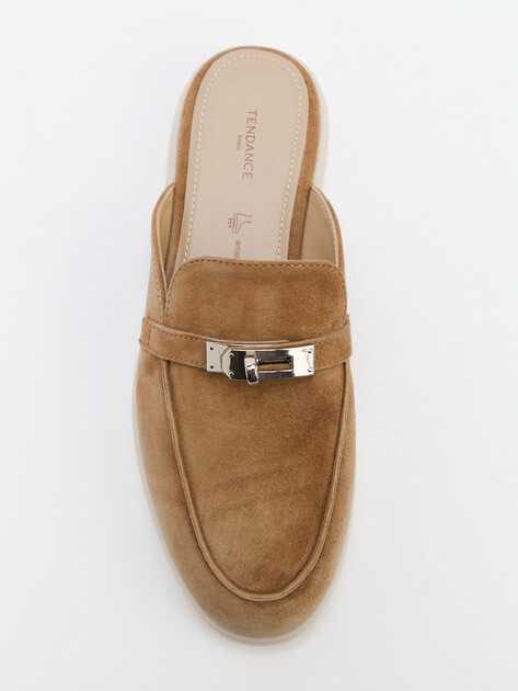 Мюли TENDANCE, Артикул YS-2299A-251, бежево-коричневый | 4388538. Ракурс 5 Мюли TENDANCE, Артикул YS-2299A-251, бежево-коричневый | 4388538. Ракурс 5