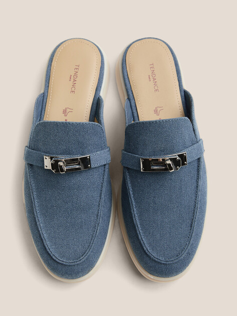 Мюли TENDANCE, Артикул YS-2299A-252, серо-синий | 4388659. Ракурс 5