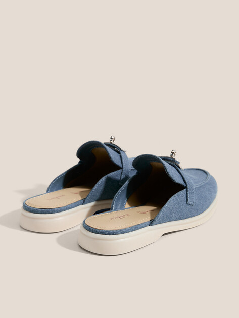 Мюли TENDANCE, Артикул YS-2299A-252, серо-синий | 4388659. Ракурс 6