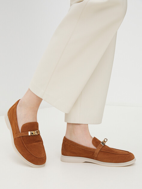 Женские лоферы TENDANCE, Артикул YS-2299A-257A, светло-коричневый | 4389043. Ракурс 2