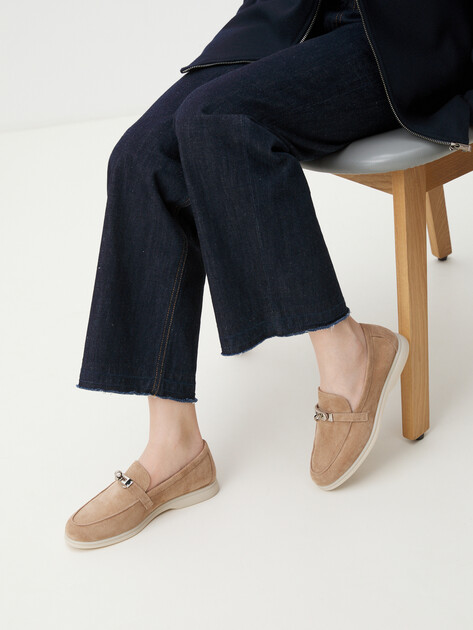 Женские лоферы TENDANCE, Артикул YS-2299A-257A, коричневато-бежевый | 4389051. Ракурс 2