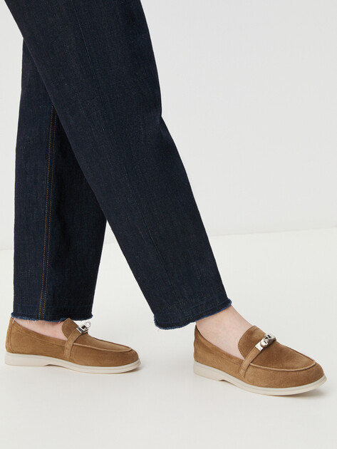 Женские лоферы TENDANCE, Артикул YS-2299A-257A, бежево-коричневый | 4389083. Ракурс 2