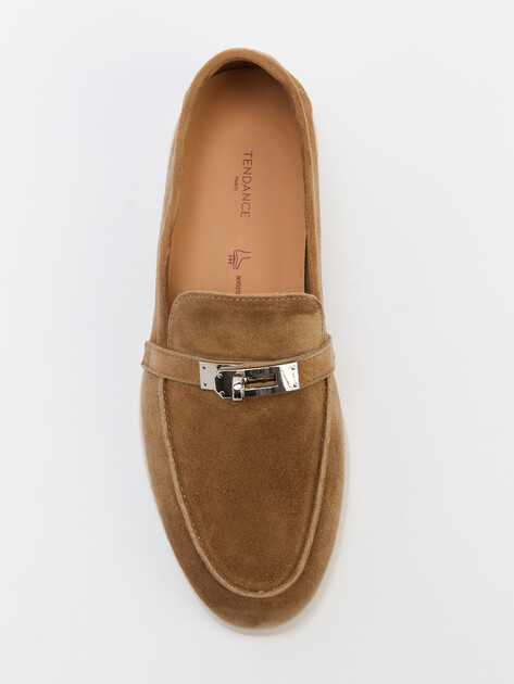 Женские лоферы TENDANCE, Артикул YS-2299A-257A, бежево-коричневый | 4389083. Ракурс 5