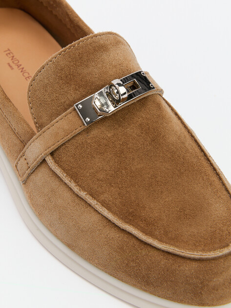 Женские лоферы TENDANCE, Артикул YS-2299A-257A, бежево-коричневый | 4389083. Ракурс 6