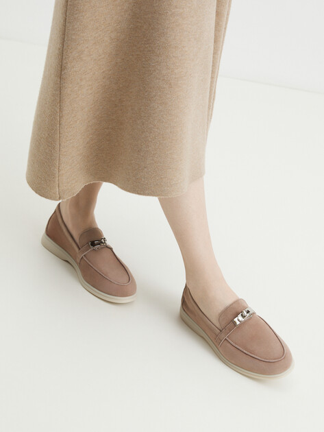 Женские лоферы TENDANCE, Артикул YS-2299A-257A, розово-коричневый | 4389099. Ракурс 7 Женские лоферы TENDANCE, Артикул YS-2299A-257A, розово-коричневый | 4389099. Ракурс 7