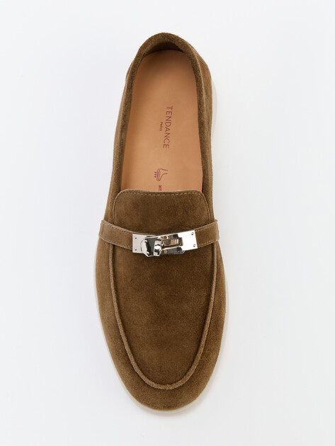 Женские лоферы TENDANCE, Артикул YS-2299A-257A, зеленовато-коричневый | 4389139. Ракурс 5