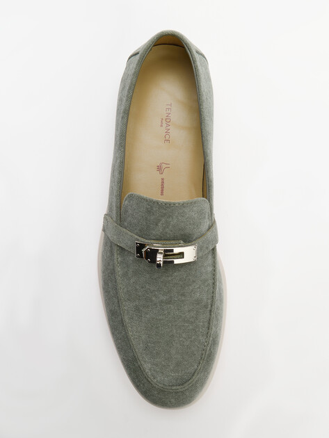 Женские лоферы TENDANCE, Артикул YS-2299A-258, серо-зеленый | 4389188. Ракурс 5 Женские лоферы TENDANCE, Артикул YS-2299A-258, серо-зеленый | 4389188. Ракурс 5