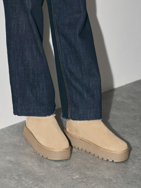 Женские угги TENDANCE, Артикул YS-48200-51, светло-коричневый | 4390146. Ракурс 6