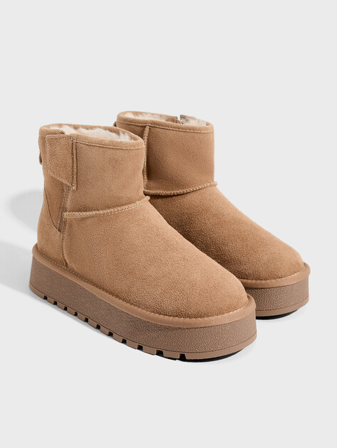 Женские угги TENDANCE, Артикул YS-48200-51, светло-коричневый | 4390146. Ракурс 2