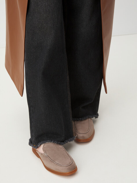 Мюли MAISON DAVID, Артикул TM3289D-1, серо-коричневый | 4390878. Ракурс 2