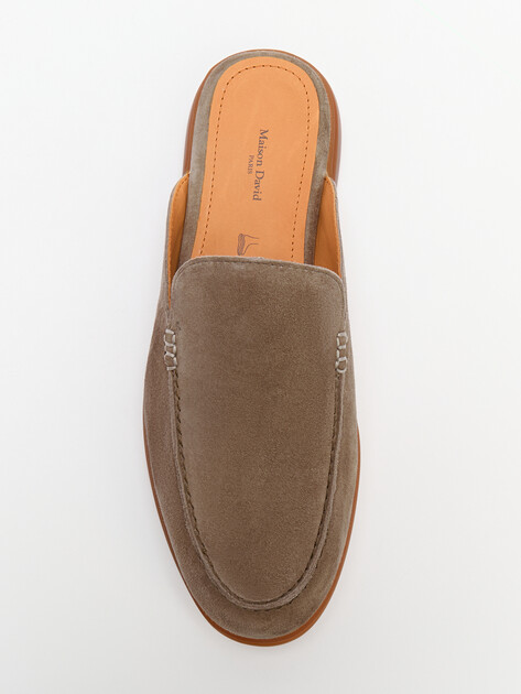 Мюли MAISON DAVID, Артикул TM3289D-1, серо-коричневый | 4390878. Ракурс 5