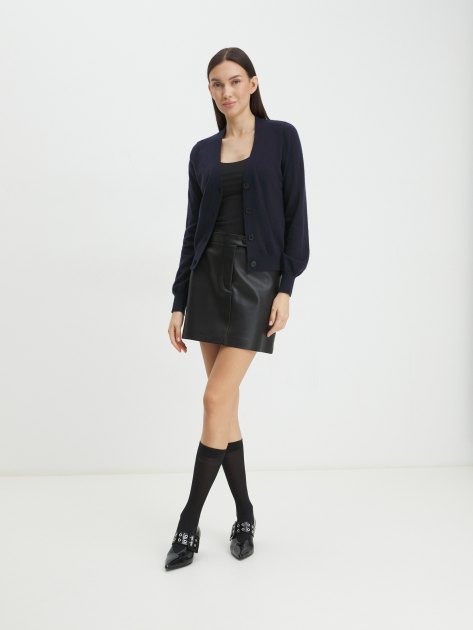 Женский кардиган MARCIANO BY GUESS LAVANDA LS CARDI SWTR, Артикул 4BGR565722Z, темно-синий | 4391351. Ракурс 2
