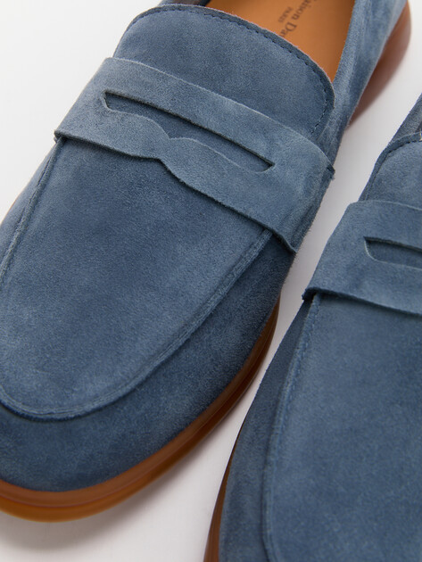Женские лоферы MAISON DAVID, Артикул TM3269D-1, серовато-синий | 4391764. Ракурс 6 Женские лоферы MAISON DAVID, Артикул TM3269D-1, серовато-синий | 4391764. Ракурс 6