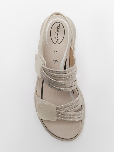 Женские сандалии TAMARIS COMFORT POLLY, Артикул 8-8-88728-44, светло-серый | 4392836. Ракурс 5