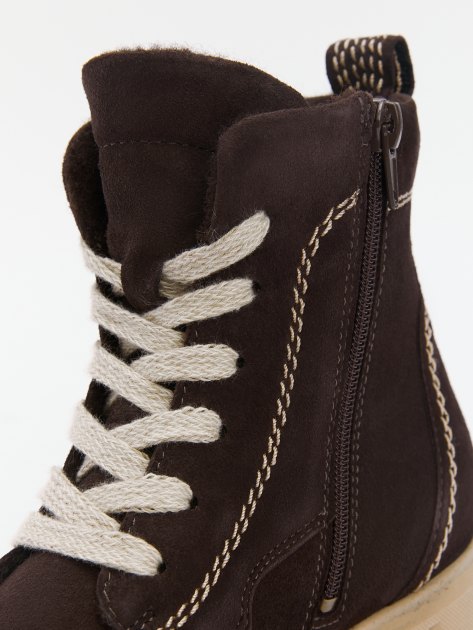 Женские ботинки TAMARIS SIMONETTA, Артикул 1-25268-43 (K), темно-коричневый | 4393079. Ракурс 6