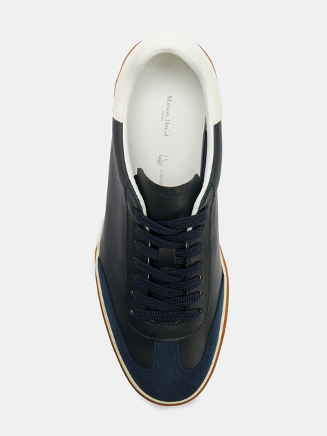 Мужские кеды MAISON DAVID, Артикул TM3285F-2, темно-синий | 4393136. Ракурс 5