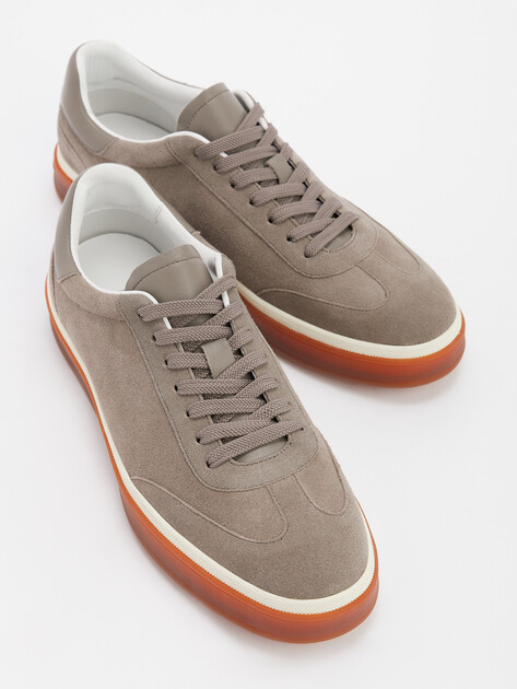 Мужские кеды MAISON DAVID, Артикул TM3285F-1, серо-коричневый | 4393265. Ракурс 6 Мужские кеды MAISON DAVID, Артикул TM3285F-1, серо-коричневый | 4393265. Ракурс 6