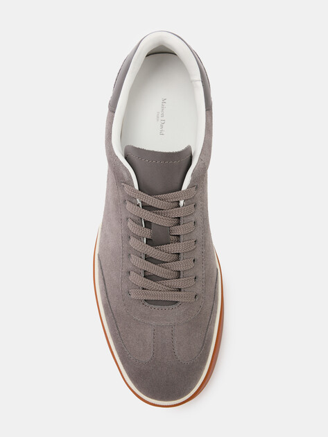 Мужские кеды MAISON DAVID, Артикул TM3285F-1, коричнево-серый | 4393281. Ракурс 5