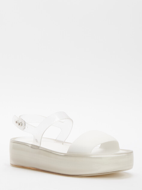 Женские ароматизированные сандалии MELISSA FLOAT PLATFORM AD, Артикул 36066, белый | 4394729. Ракурс 3