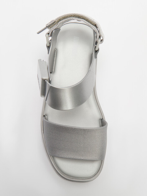 Женские сандалии MELISSA KICK OFF SANDAL METALLIC AD, Артикул 36081, серебряный | 4394737. Ракурс 5 Женские сандалии MELISSA KICK OFF SANDAL METALLIC AD, Артикул 36081, серебряный | 4394737. Ракурс 5