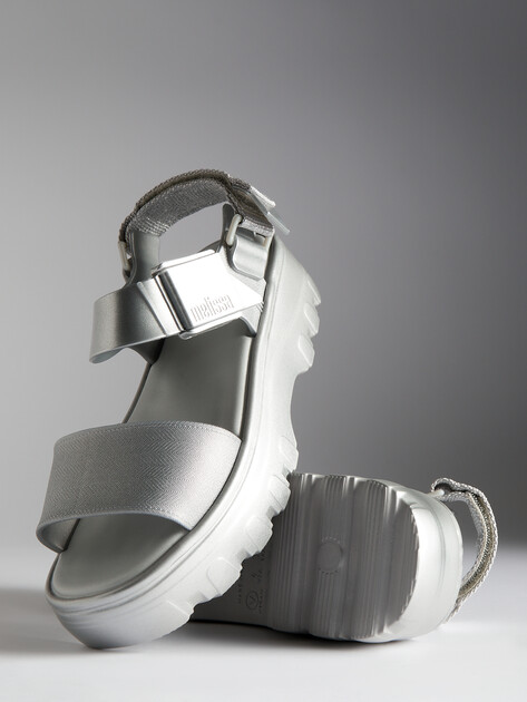 Женские сандалии MELISSA KICK OFF SANDAL METALLIC AD, Артикул 36081, серебряный | 4394737. Ракурс 6 Женские сандалии MELISSA KICK OFF SANDAL METALLIC AD, Артикул 36081, серебряный | 4394737. Ракурс 6