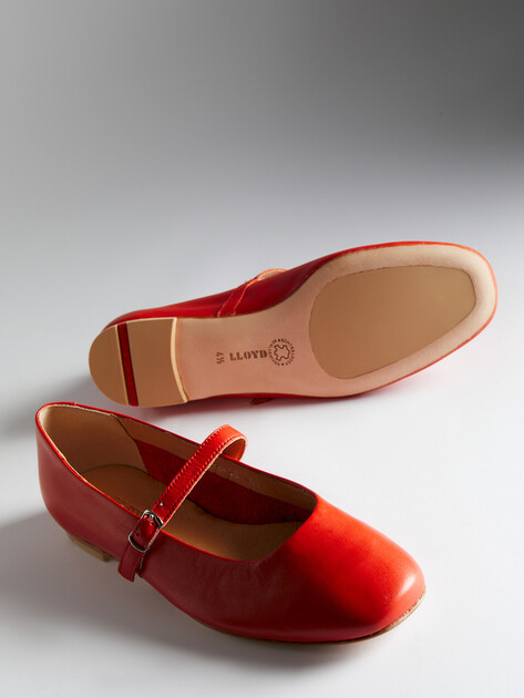 Балетки мэри-джейн LLOYD LIA SLIPPER, Артикул 15-775, красный | 4398829. Ракурс 6