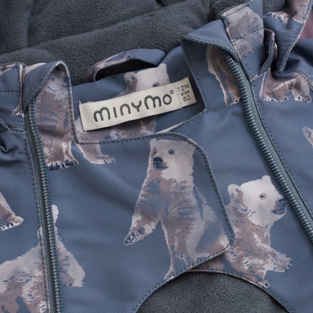 Детский комбинезон MINYMO, Артикул 162242, серо-синий | 4399011. Ракурс 3 Детский комбинезон MINYMO, Артикул 162242, серо-синий | 4399011. Ракурс 3