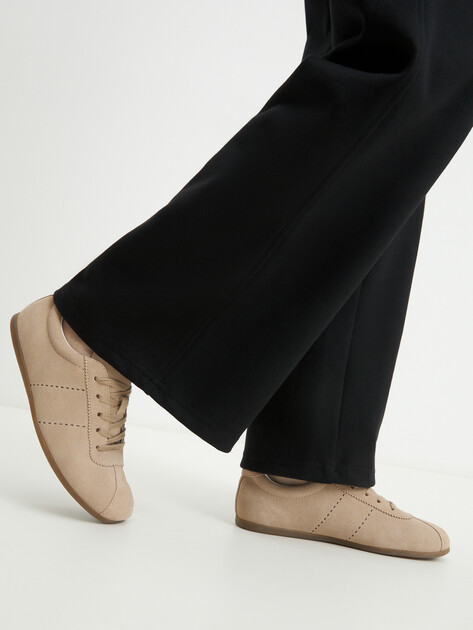 Женские кеды TENDANCE, Артикул YS-48250A-3, бежевый | 4399217. Ракурс 2
