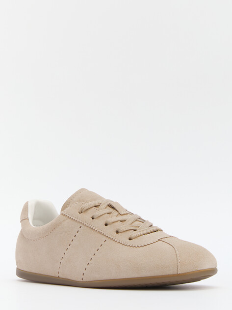 Женские кеды TENDANCE, Артикул YS-48250A-3, бежевый | 4399217. Ракурс 3