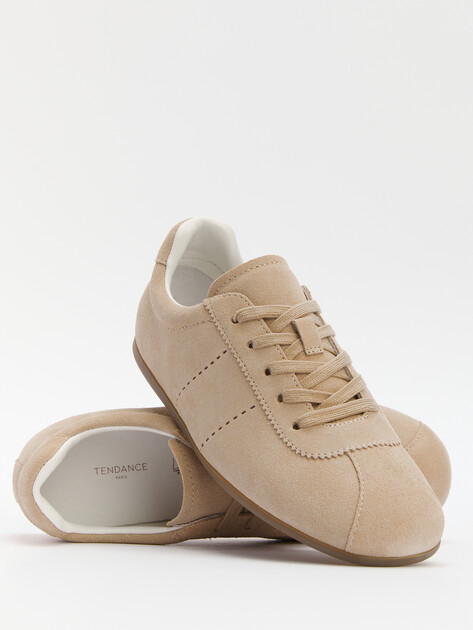 Женские кеды TENDANCE, Артикул YS-48250A-3, бежевый | 4399217. Ракурс 6
