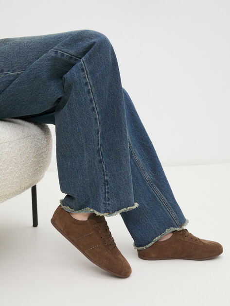 Женские кеды TENDANCE, Артикул YS-48250A-3, темно-коричневый | 4399281. Ракурс 2 Женские кеды TENDANCE, Артикул YS-48250A-3, темно-коричневый | 4399281. Ракурс 2