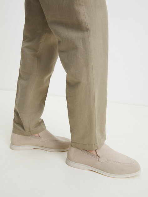 Мужские лоферы TENDANCE, Артикул YS-M2299A-239, серо-бежевый | 4399387. Ракурс 2