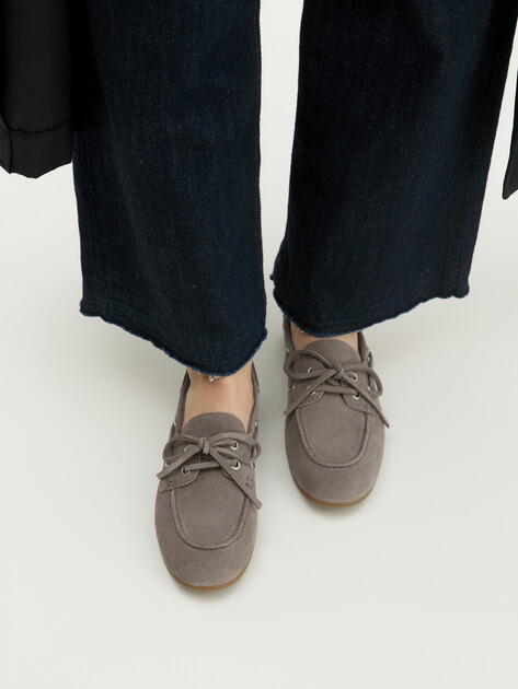 Женские топсайдеры TENDANCE, Артикул YS-48250A-1, серо-коричневый | 4399452. Ракурс 2 Женские топсайдеры TENDANCE, Артикул YS-48250A-1, серо-коричневый | 4399452. Ракурс 2