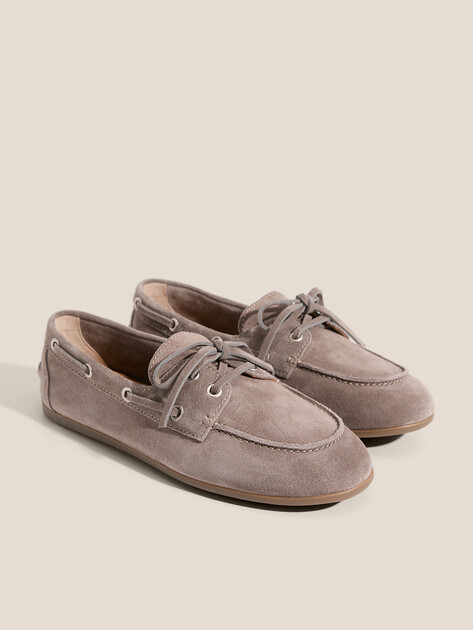 Женские топсайдеры TENDANCE, Артикул YS-48250A-1, серо-коричневый | 4399452. Ракурс 3 Женские топсайдеры TENDANCE, Артикул YS-48250A-1, серо-коричневый | 4399452. Ракурс 3