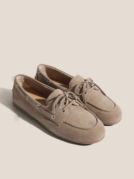 Женские топсайдеры TENDANCE, Артикул YS-48250A-1, бежево-коричневый | 4399476. Ракурс 3