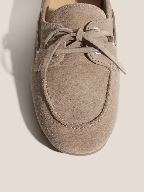 Женские топсайдеры TENDANCE, Артикул YS-48250A-1, бежево-коричневый | 4399476. Ракурс 4