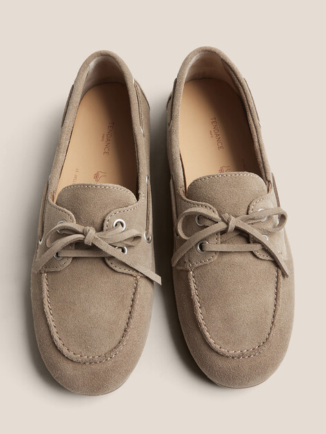 Женские топсайдеры TENDANCE, Артикул YS-48250A-1, бежево-коричневый | 4399476. Ракурс 5