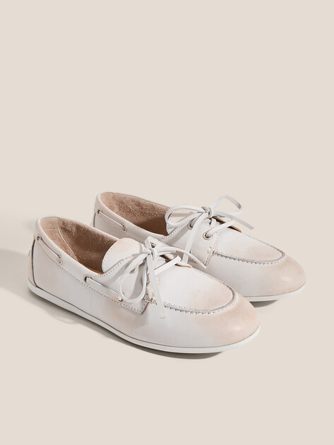 Женские топсайдеры TENDANCE, Артикул YS-48250A-1, молочно-белый | 4399492. Ракурс 3