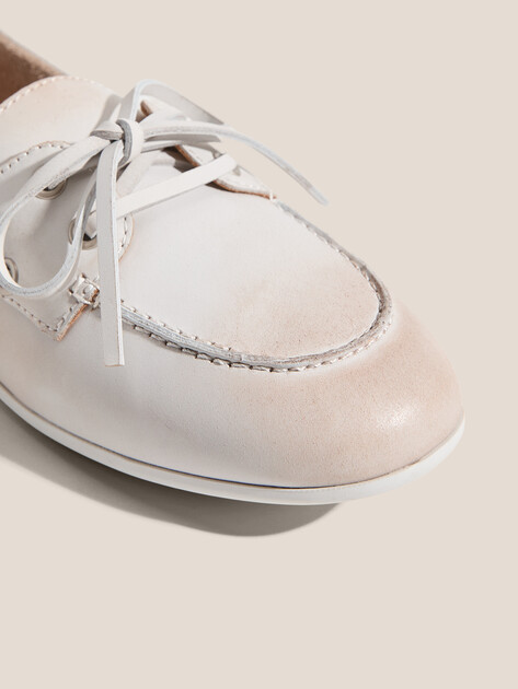 Женские топсайдеры TENDANCE, Артикул YS-48250A-1, молочно-белый | 4399492. Ракурс 4