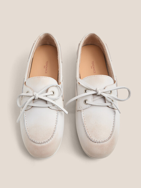 Женские топсайдеры TENDANCE, Артикул YS-48250A-1, молочно-белый | 4399492. Ракурс 5