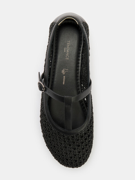 Балетки мэри-джейн TENDANCE, Артикул YS-48190A-1, черный | 4399631. Ракурс 5 Балетки мэри-джейн TENDANCE, Артикул YS-48190A-1, черный | 4399631. Ракурс 5
