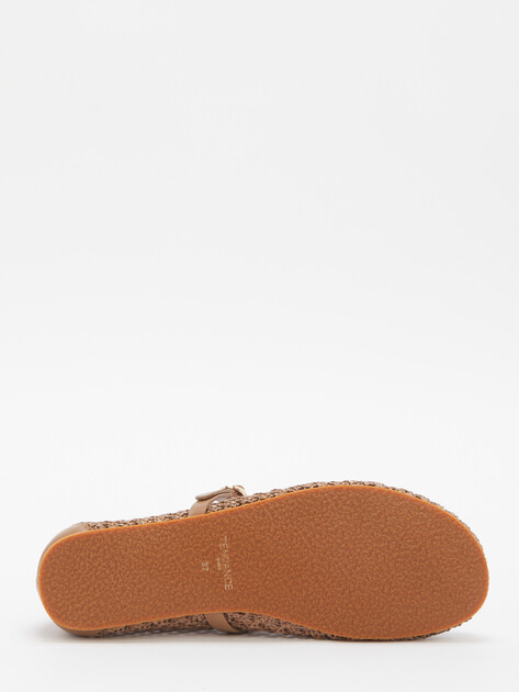 Женские балетки мэри-джейн TENDANCE, Артикул YS-48190A-1, коричневый | 4399655. Ракурс 4