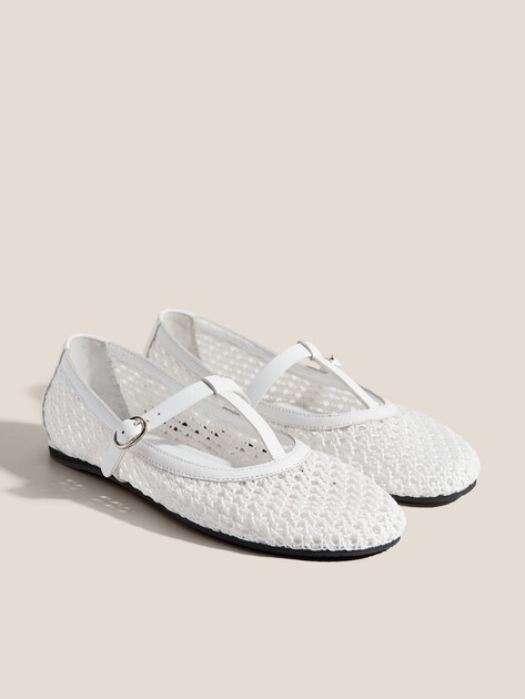 Балетки мэри-джейн TENDANCE, Артикул YS-48190A-1, белый | 4399703. Ракурс 3