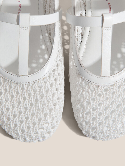 Балетки мэри-джейн TENDANCE, Артикул YS-48190A-1, белый | 4399703. Ракурс 4