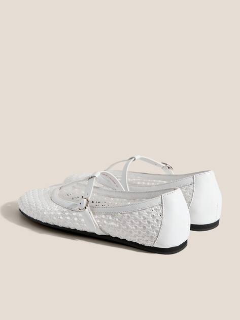 Балетки мэри-джейн TENDANCE, Артикул YS-48190A-1, белый | 4399703. Ракурс 6