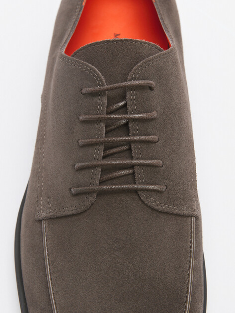 Мужские дерби MAISON DAVID, Артикул HB-202407, серовато-коричневый | 4400182. Ракурс 6