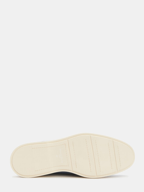 Мужские лоферы MAISON DAVID, Артикул HB-202409, темно-голубой | 4400256. Ракурс 4