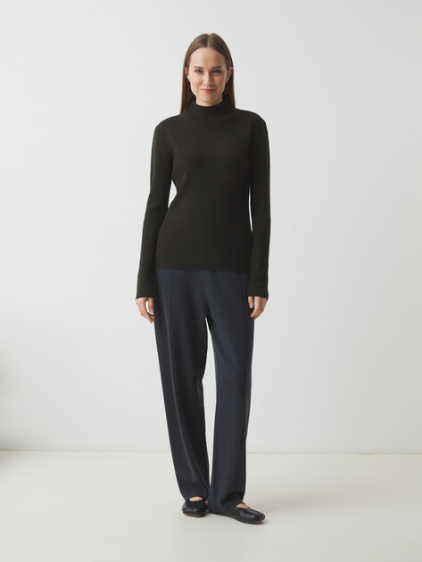 Женский джемпер MAISON DAVID, Артикул 71801M, темно-зеленый | 4400689. Ракурс 2